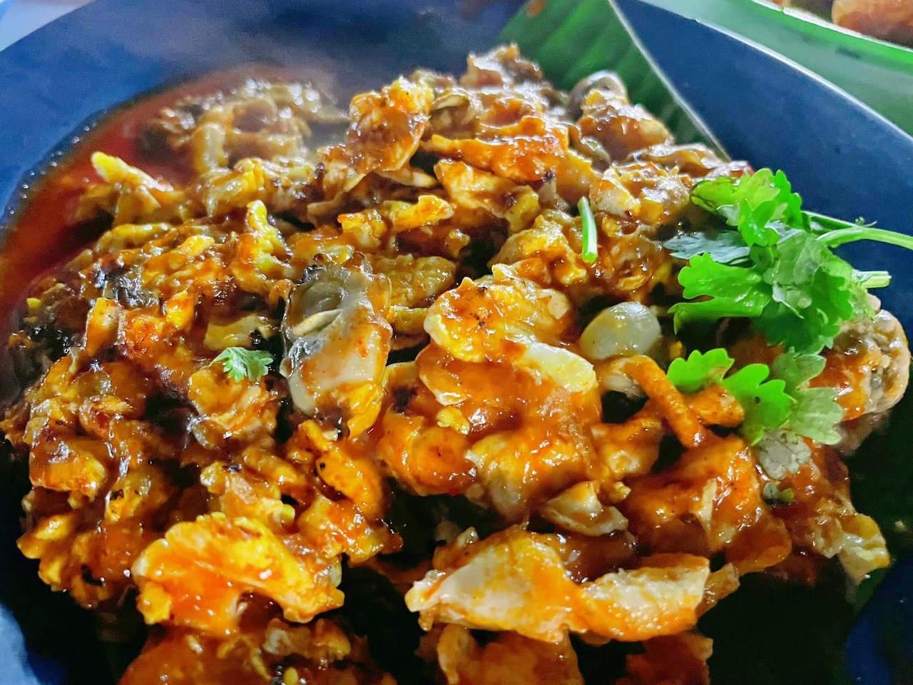 Fried Oyster penang famous food court